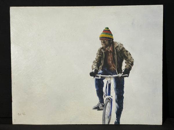 Errol Fuller original oil on board.