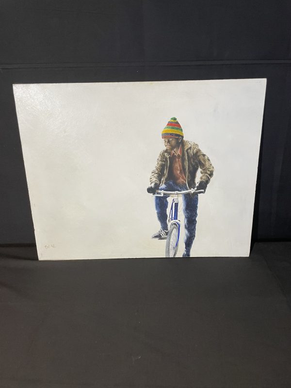 Errol Fuller original oil on board. - Image 2