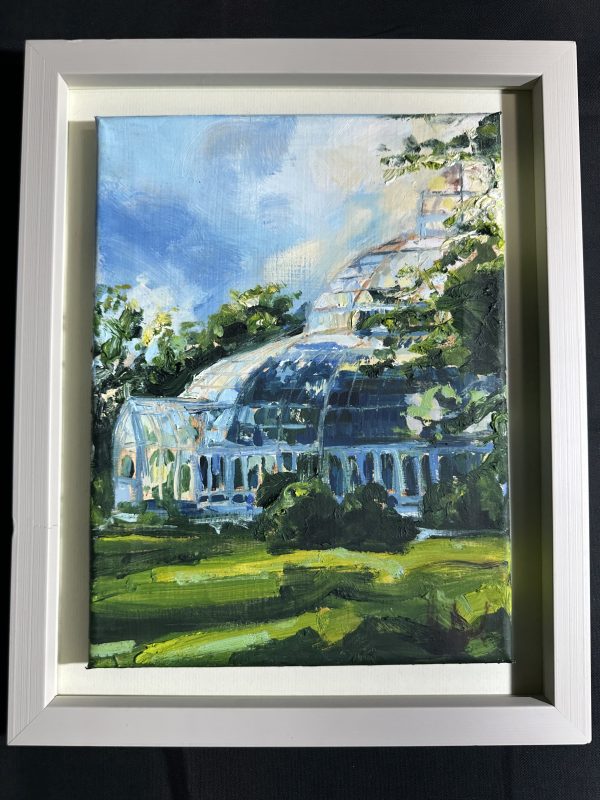 Megan Dunbar original oil painting 'Palm House, Liverpool'