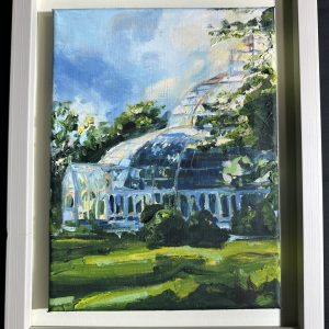 Megan Dunbar original oil painting 'Palm House, Liverpool'