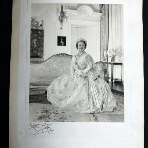 Anthony Buckley Signed Photo of the Queen Mother.