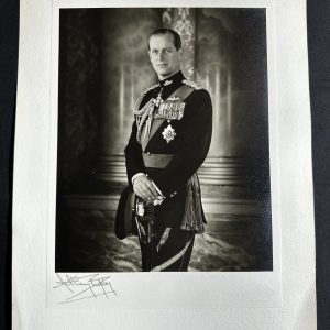Anthony Buckley Signed photo of Prince Phillip the Duke of Edinburgh