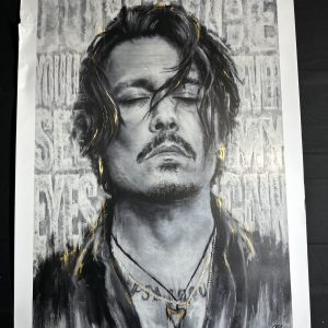 SRG Jonnhy Depp A3 Print