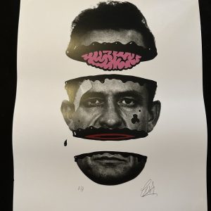 Johny Cash, Split up Heads, Artist Proof Edition by Foka Wolf (3)