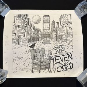 Hubert Murray, Even the Devil Cried, Original Artwork for his single. (13)