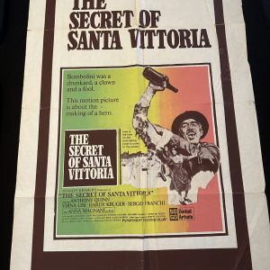The Secret of Santa Vittoria, Film Poster, RARE. (20)