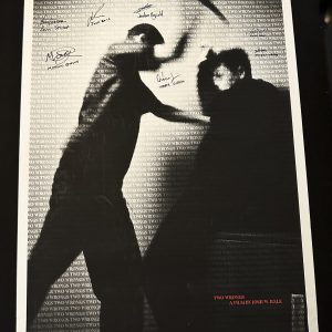 Two Wrongs, Signed Movie Poster. (24)