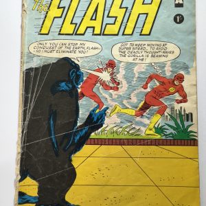 The Flash #1Top Sellers Imprint UK  (Thorpe & Porter) 1962