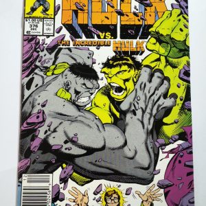THE INCREDIBLE HULK #376 DEC, 1st appearance of AGAMEMNON, Son of Loki.