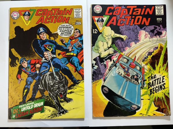 Captain Action #1 & #2