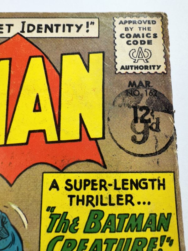 BATMAN #162 MARCH 1964 - Image 3