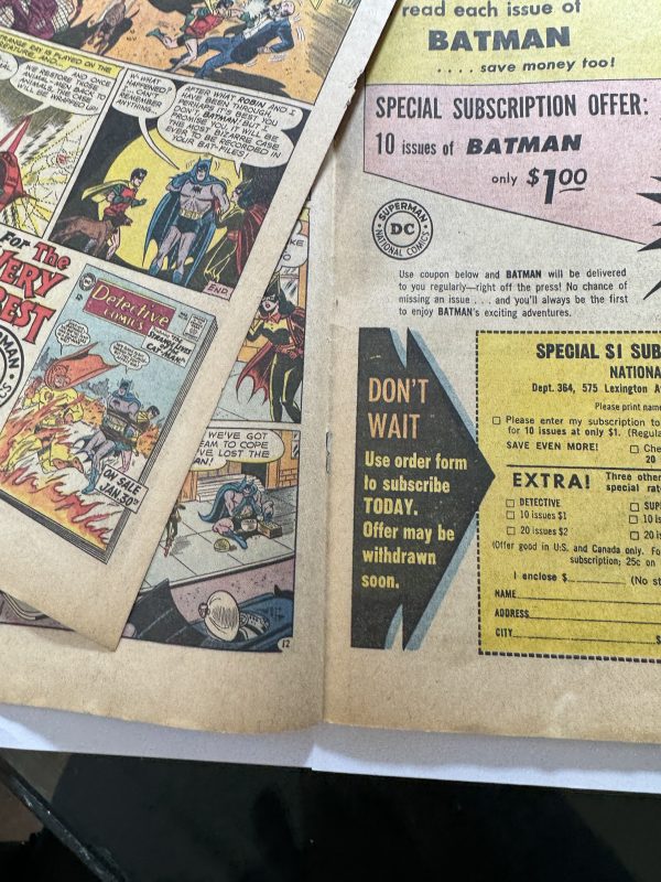 BATMAN #162 MARCH 1964 - Image 8
