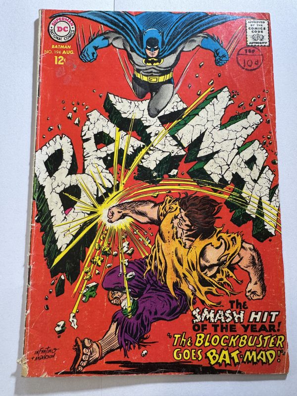 BATMAN #194 AUGUST