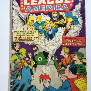 JUSTICE LEAGUE OF AMERICA #21 AUGUST 1963