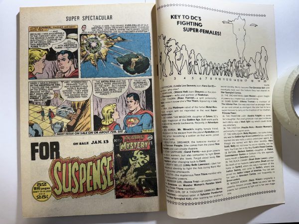 DC 100 PAGES SUPER SPECTACULAR, WORLDS GREATEST SUPER FEMALES,  ADVENTURE COMICS, SUPERGIRL #416 MARCH - Image 4