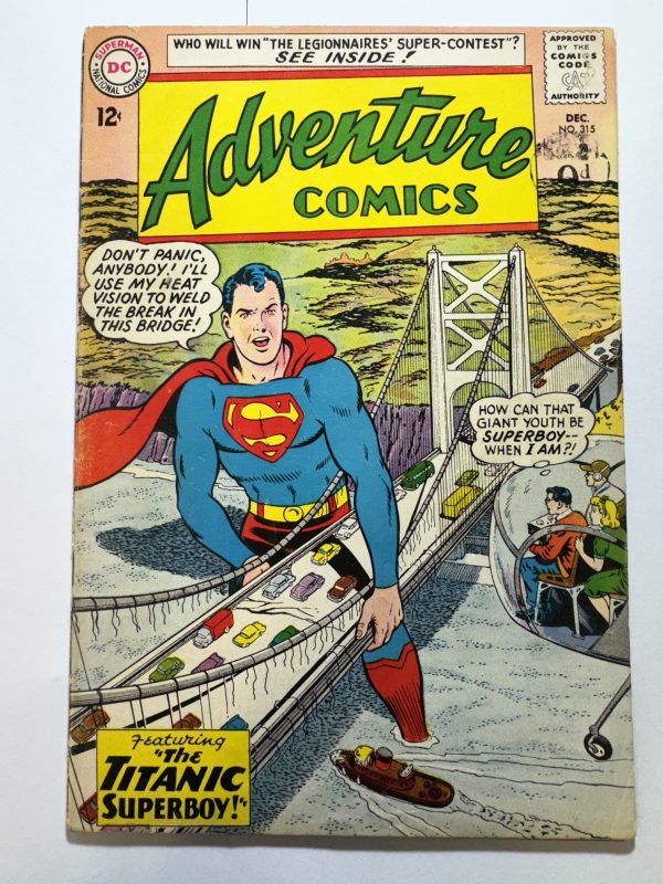 ADVENTURE COMICS #315 DECEMBER