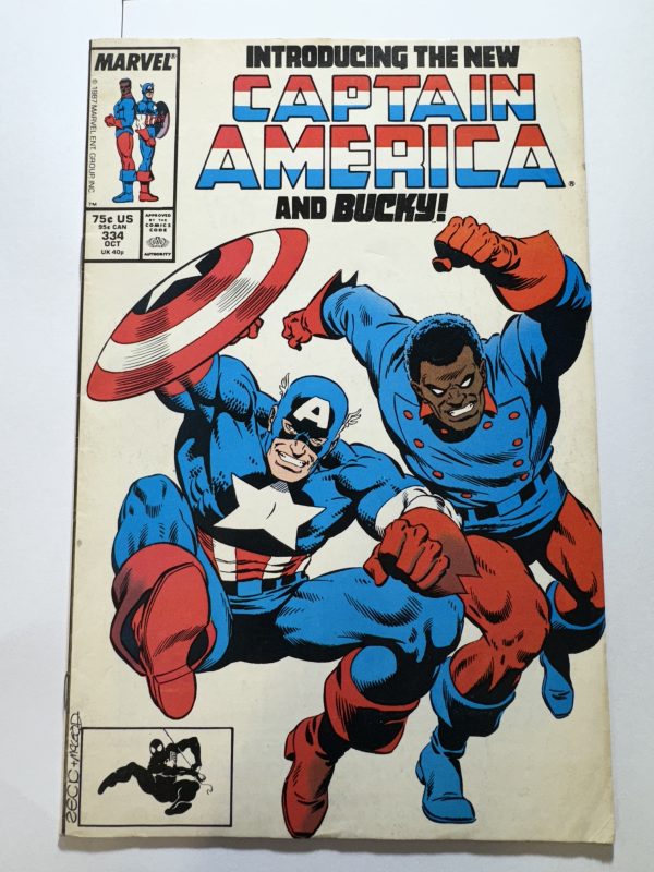 CAPTAIN AMERICA & BUCKY 334 OCTOBER, 1st APPEARANCE JOHN WALKER / LAMAR HOSKINS.
