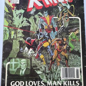 MARVEL GRAPHIC NOVEL X-MEN #5 1982 GOD LOVES, MAN KILLS