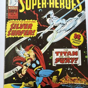 THE SUPER HEROES #8 SILVER SURFER APRIL 1975