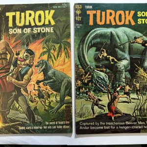 TUROK, SON OF STONE APRIL & MAY ISSUES
