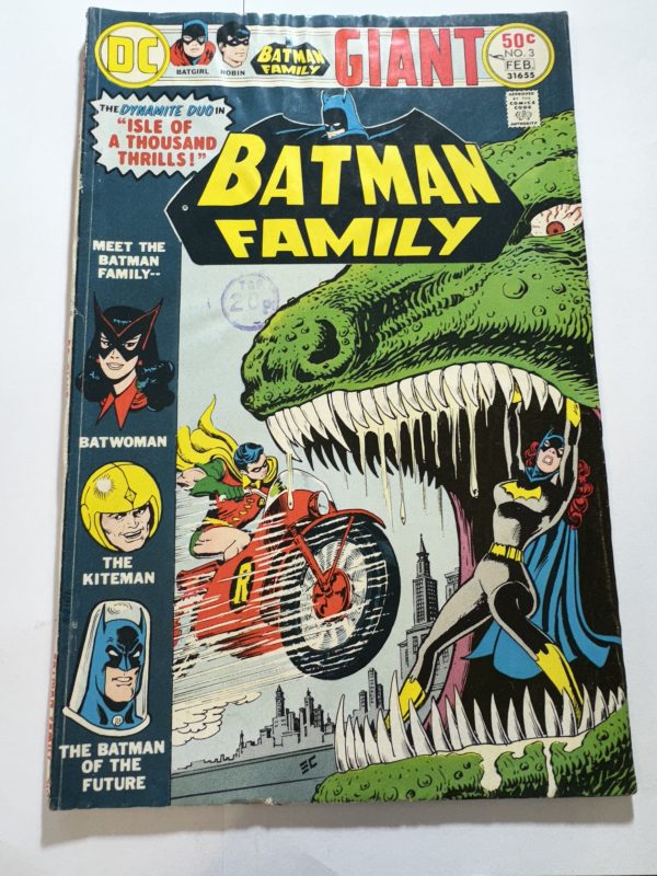 DC GIANT BATMAN FAMILY #3 FEBRUARY 1976