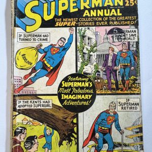 80 PAGE GIANT SUPERMAN ANNUAL #1 1964