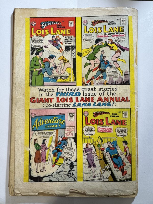 80 PAGE GIANT SUPERMAN ANNUAL #1 1964 - Image 3