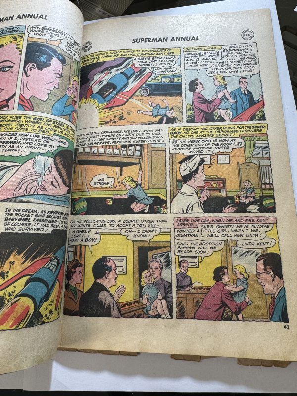 80 PAGE GIANT SUPERMAN ANNUAL #1 1964 - Image 6