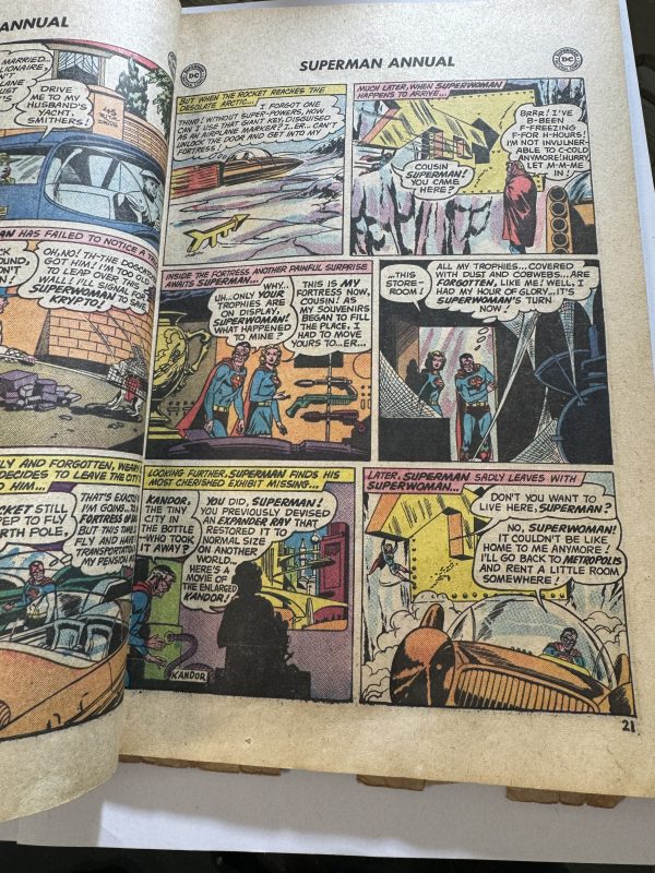 80 PAGE GIANT SUPERMAN ANNUAL #1 1964 - Image 7