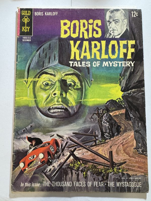 BORIS KARLOFF TALES OF MYSTERY DECEMBER 1964 TALES OF A THOUSAND FACESOF FEAR-THE MYSTAGOGUE.