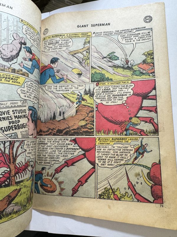 80 PAGE GIANT SUPERMAN #6 1965 - Image 4