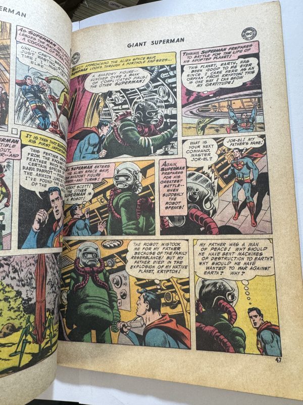 80 PAGE GIANT SUPERMAN #6 1965 - Image 5