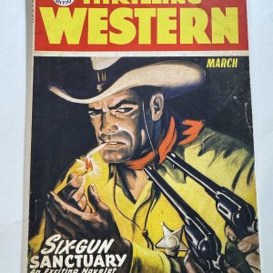 THRILLING WESTERN MARCH 1954 VOL VI #3 BRITISH EDITION