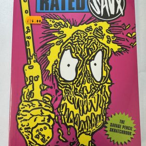 RATED SAVX, THE SAVAGE PENCIL SKETCH BOOK.