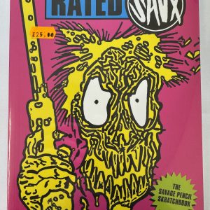 RATED SAVX, THE SAVAGE PENCIL SKETCH BOOK.