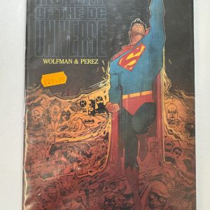 HISTORY OF THE DC UNIVERSE BY WOLFMAN & PEREZ.