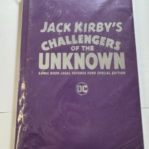 JACK KIRBY'S CHALLENGERS OF THE UNKNOWN, COMIC BOOK LEGAL DEFENSE FUND, SPECIAL EDITION.
