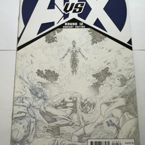 AVENGERS V'S X-MEN ROUND 12, 1:200 OPENA SKETCH VARIANT.
