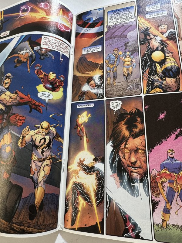 AVENGERS V'S X-MEN ROUND 12, 1:200 OPENA SKETCH VARIANT. - Image 6