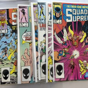 SQUADRON SUPREME IN A 12 ISSUE MINI SERIES #1-12 COMPLETE RUN