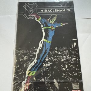MIRACLE MAN #6 KEVIN NOWLAN VARIANT 2014 SEALED COPY.