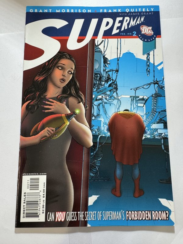 ALL STAR SUPERMAN ISSUES 1-12 COMPLETE RUN, GRANT MORRISON. FRANK QUITELY - Image 4