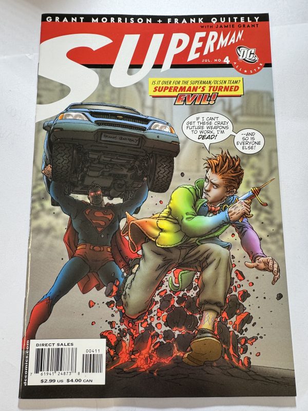 ALL STAR SUPERMAN ISSUES 1-12 COMPLETE RUN, GRANT MORRISON. FRANK QUITELY - Image 8