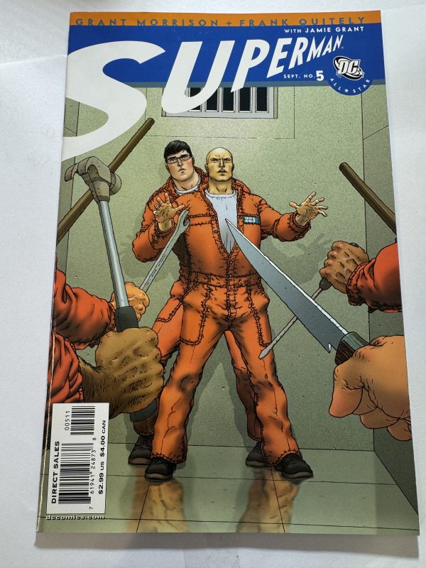 ALL STAR SUPERMAN ISSUES 1-12 COMPLETE RUN, GRANT MORRISON. FRANK QUITELY - Image 10