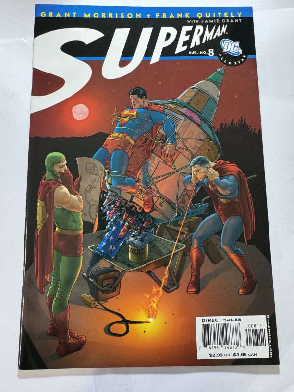 ALL STAR SUPERMAN ISSUES 1-12 COMPLETE RUN, GRANT MORRISON. FRANK QUITELY - Image 16