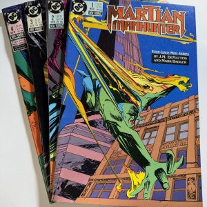 MARTIAN HUNTER FOUR ISSUE MINI SERIES 1988.