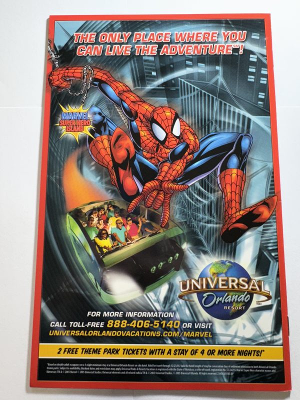 ULTIMATE X-MEN #61 MARVEL RETAILER EDITION, SKETCH VARIANT 2005. - Image 3
