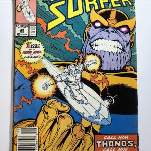 SILVER SURFER VOLUME 3 #34 1990.