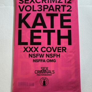 SEX CRIMZ 12 VOLUME 3 PART 2, KATE LETH, SEALED.
