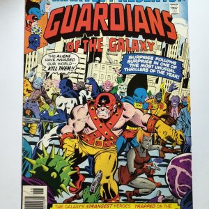 MARVEL PRESENTS, GUARDIANS OF THE GALAXY #5 JUNE 1976. STILL ONLY 25C EDITION.